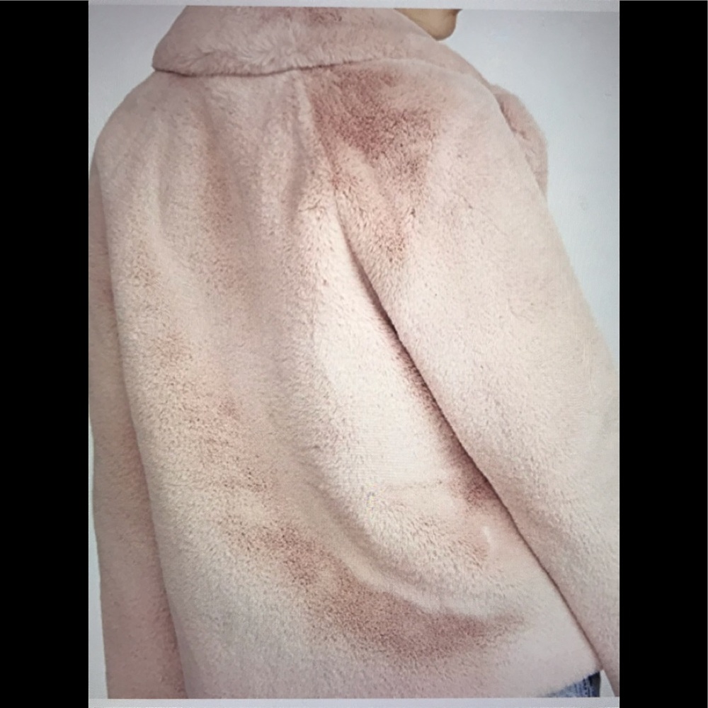 Emanuela Faux-Fur Oversized Fluffy Fur Jacket. - Picture 2 of 11